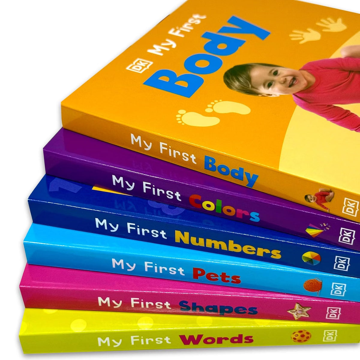 DK My First Learning Library – 6 Book Box Set: My First Body, Colors, Numbers & More - By DK - Board Books