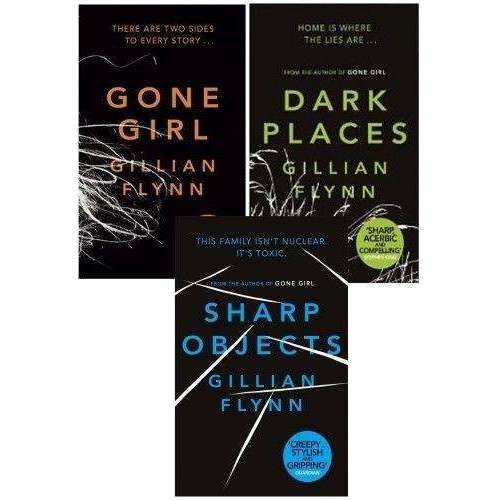Gillian Flynn 3 Book Collection – Gone Girl, Sharp Objects & Dark Places - By Gillian Flynn - Paperback