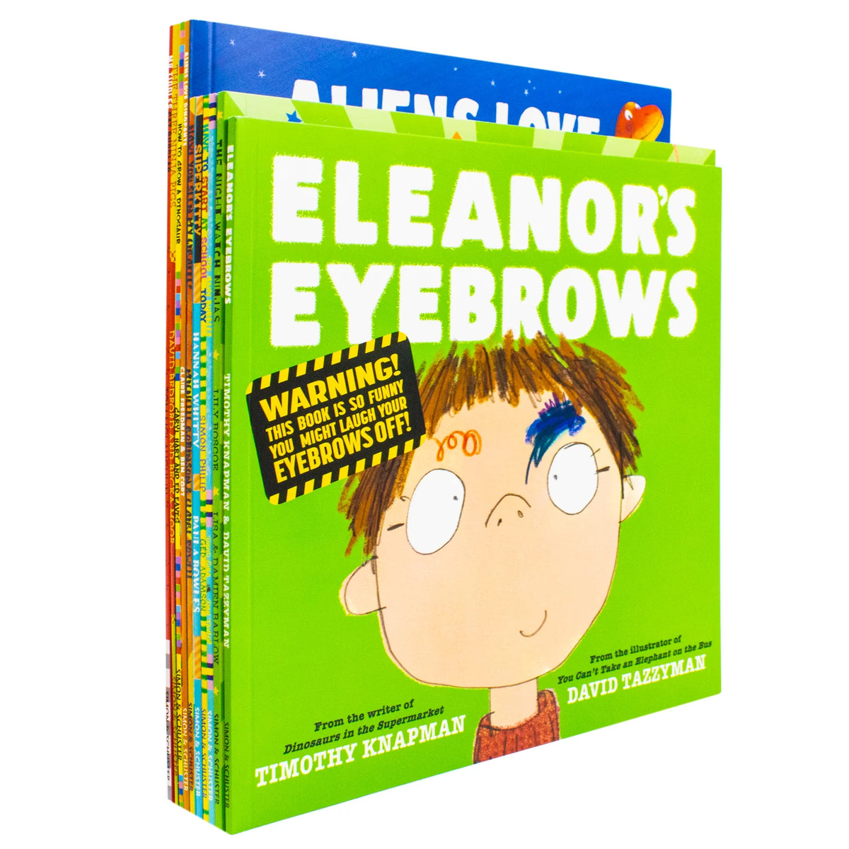 Humorous Children's Picture Books – 10 Book Set: Aliens Love Dinopants, Superkitty, Three Ninja Pigs & More - Various Authors - Paperback