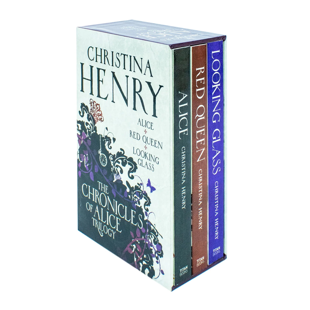 Chronicles of Alice – 3 Book Collection Box Set: Alice, Red Queen & Looking Glass - By Christina Henry - Paperback