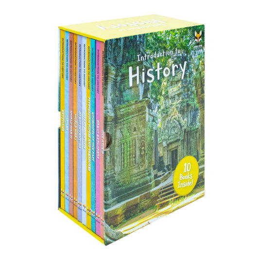 An Introduction to History for Beginners – Series 2: 10 Hardback Book Collection Set - The Aztecs, Castles, Egyptians, Great Explorers, Inventors, Scientists & More