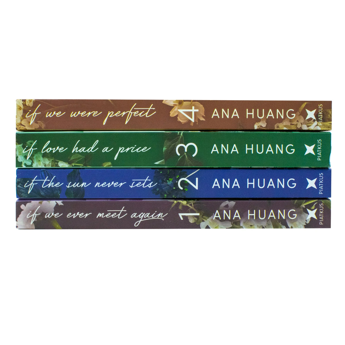 If Love Series – Complete 4 Book Collection: If We Ever Meet Again, If the Sun Never Sets & More - By Ana Huang - Paperback