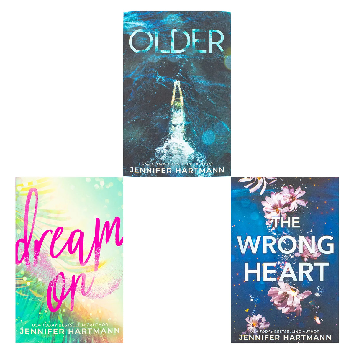 Jennifer Hartmann Collection – 3 Book Set: The Wrong Heart, Older & Dream On - By Jennifer Hartmann - Paperback