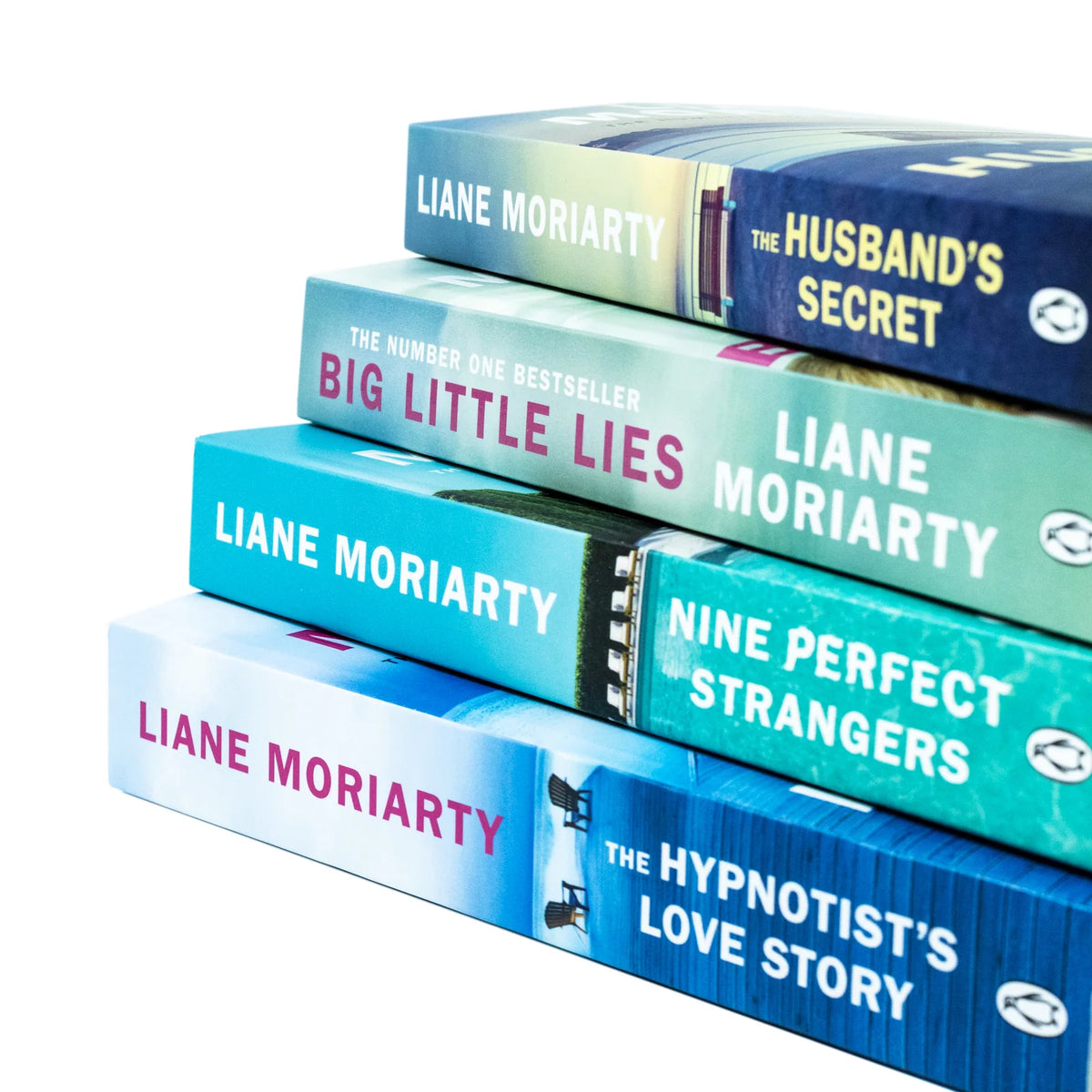 Liane Moriarty Collection – 4 Book Set: The Husband's Secret, Big Little Lies, Nine Perfect Strangers & More - By Liane Moriarty - Paperback