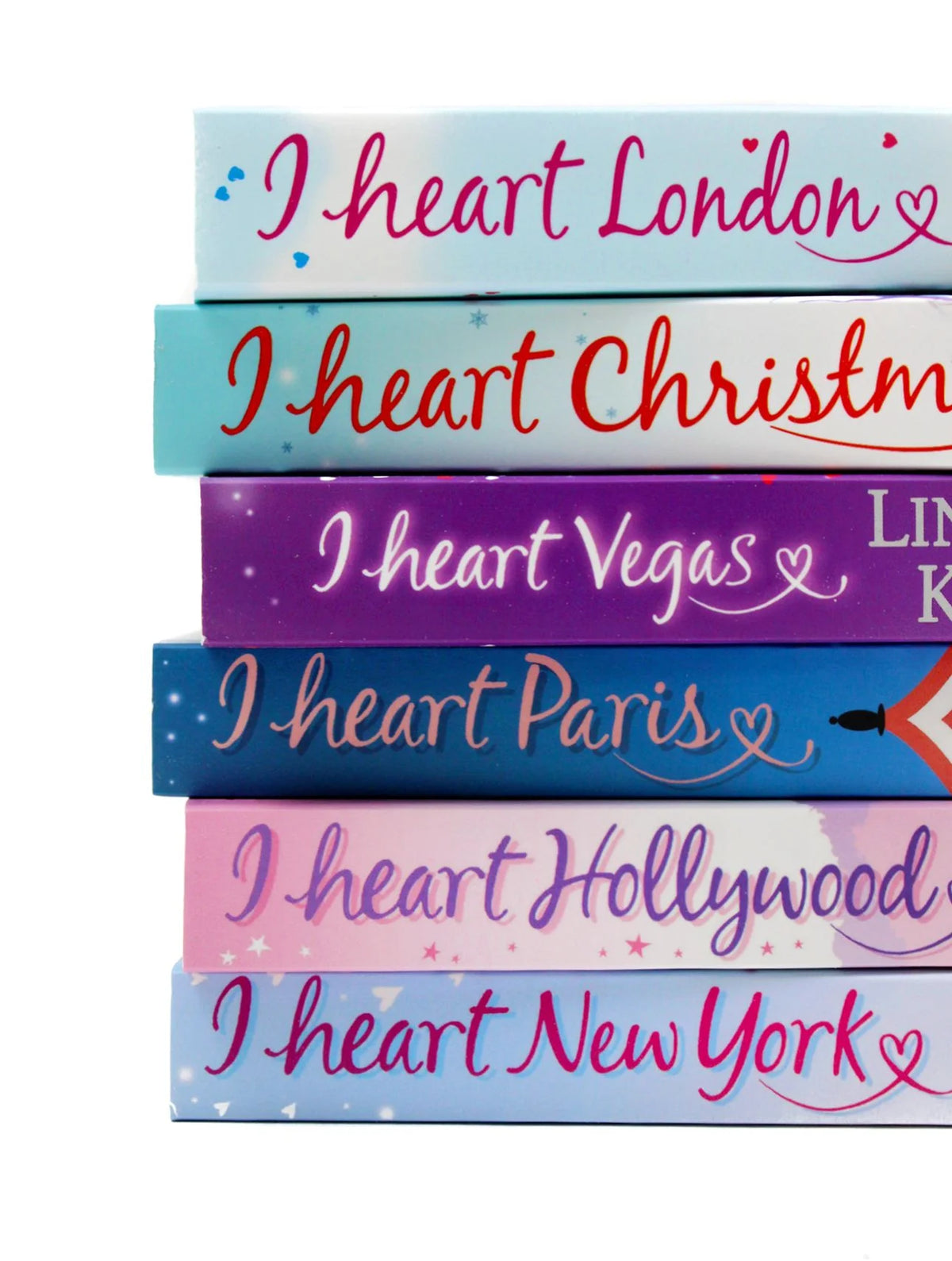 I Heart Series – Books 1–6 Collection: I Heart New York, I Heart Hollywood, I Heart Paris & More - By Lindsey Kelk - Paperback