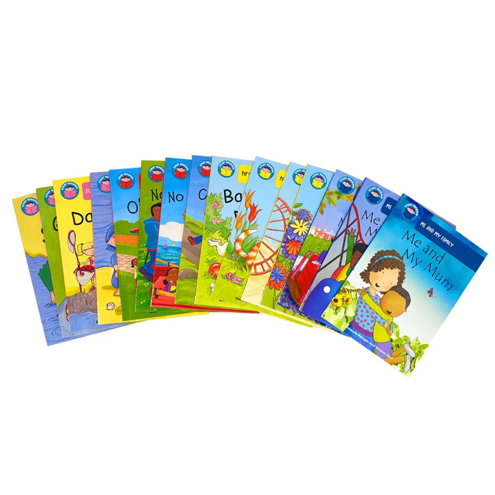 Start Reading Library – 52 Book Collection Box Set: Levels 1–9, Early Reading Practice for Kids 6+