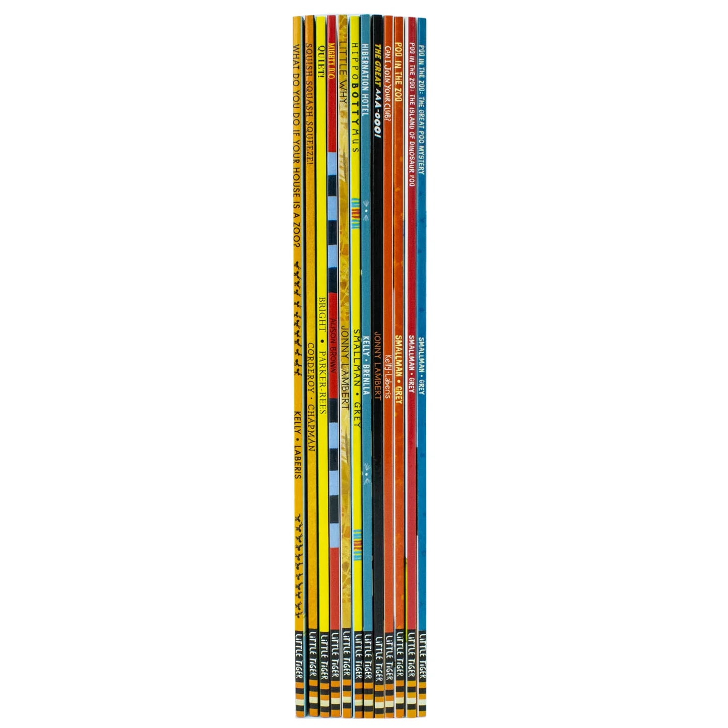 Zoo Series – 12 Picture Flat Books Collection Set - By Steve Smallman - Children's Picture Books