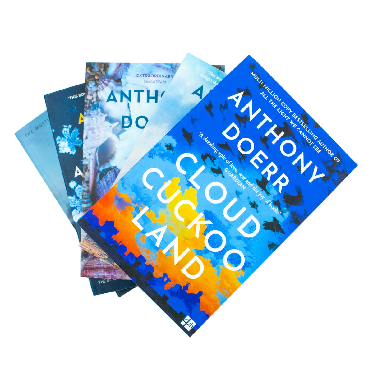 Anthony Doerr Collection – 5 Book Set: All the Light We Cannot See, Cloud Cuckoo Land & More - By Anthony Doerr - Paperback