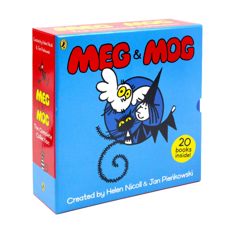 Meg & Mog – Complete 20 Book Box Set: Classic Children's Picture Books - By Helen Nicoll & Jan Pienkowski - Box Set