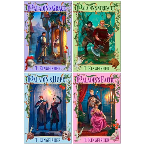 The Saint of Steel Series – 4 Book Collection Set: Paladin's Grace, Paladin's Strength, Paladin's Hope & Paladin's Faith - By T. Kingfisher