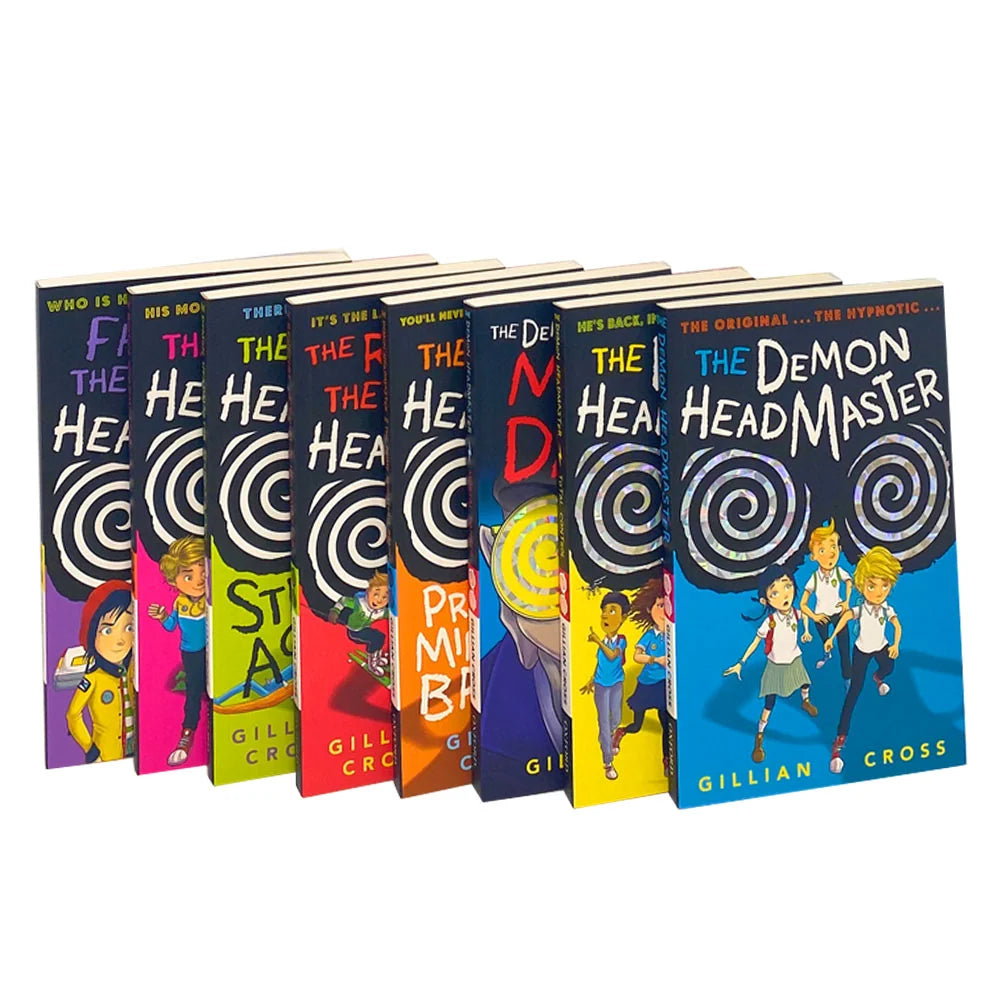The Demon Headmaster Series – 8 Book Collection Set: Classic Children's Mystery & Adventure - By Gillian Cross
