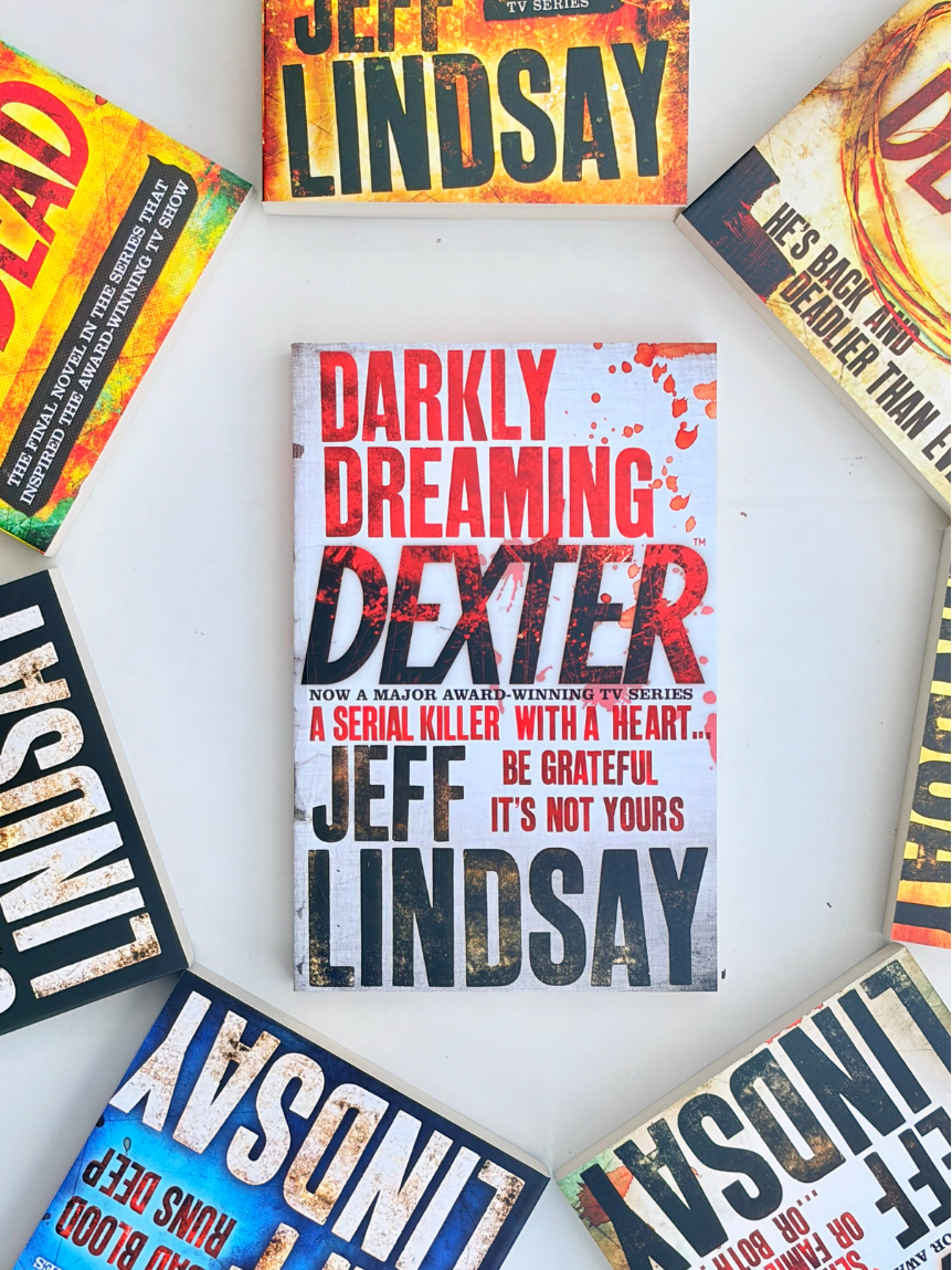 Dexter Series – Complete 8 Book Collection: Darkly Dreaming Dexter, Dearly Devoted Dexter, Dexter in the Dark & More - By Jeff Lindsay - Paperback