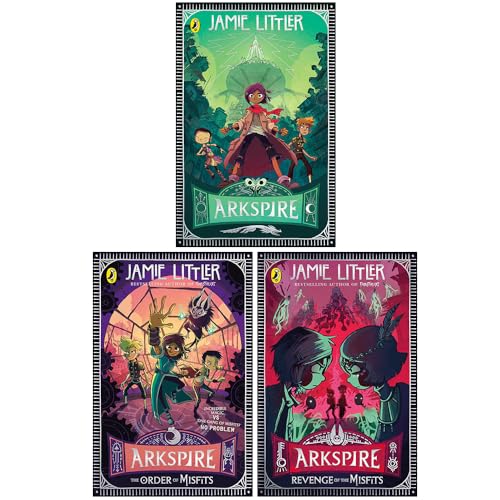 Arkspire Series – 3 Book Collection Set: Arkspire, The Order of Misfits & Revenge of the Misfits - By Jamie Littler