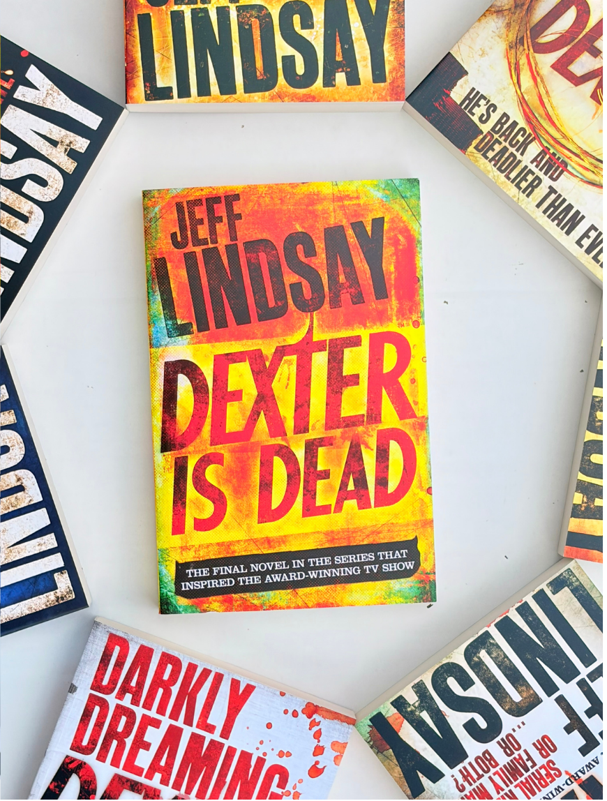 Dexter Series – Complete 8 Book Collection: Darkly Dreaming Dexter, Dearly Devoted Dexter, Dexter in the Dark & More - By Jeff Lindsay - Paperback