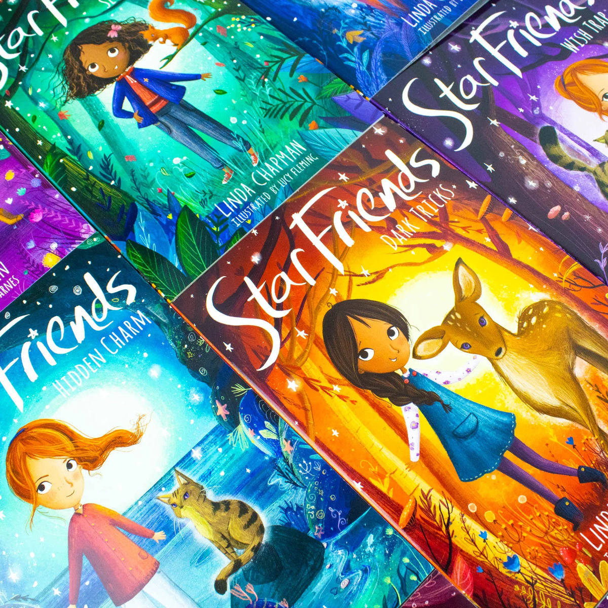 Star Friends – 9 Book Collection Set - By Linda Chapman - Children's Fantasy & Magical Adventure