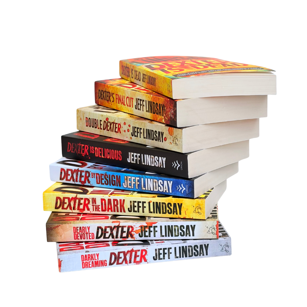 Dexter Series – Complete 8 Book Collection: Darkly Dreaming Dexter, Dearly Devoted Dexter, Dexter in the Dark & More - By Jeff Lindsay - Paperback