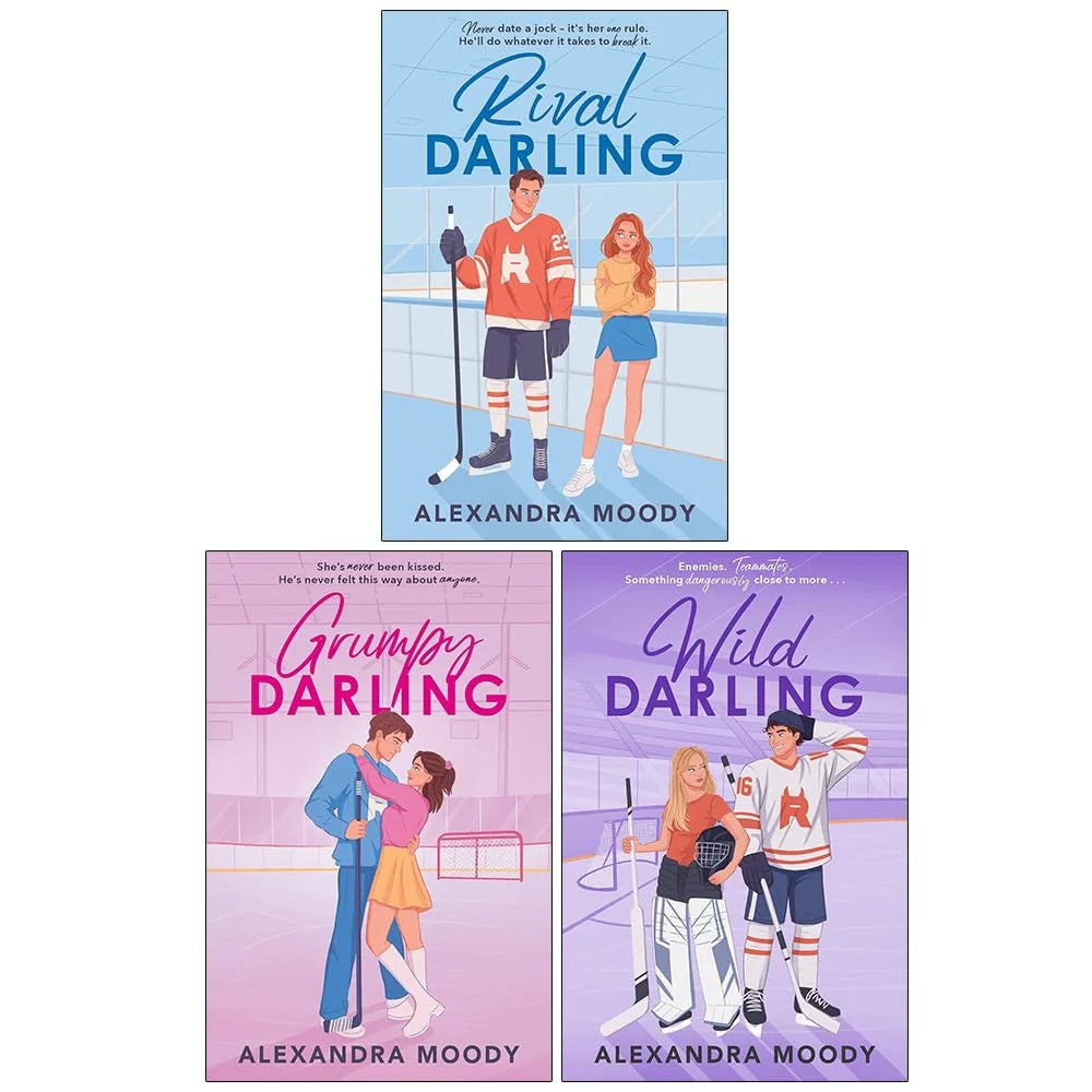 The Darling Devils Series – 3 Book Collection Set: Rival Darling, Grumpy Darling & Wild Darling - By Alexandra Moody