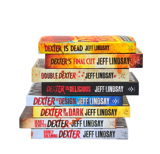 Dexter Series – Complete 8 Book Collection: Darkly Dreaming Dexter, Dearly Devoted Dexter, Dexter in the Dark & More - By Jeff Lindsay - Paperback