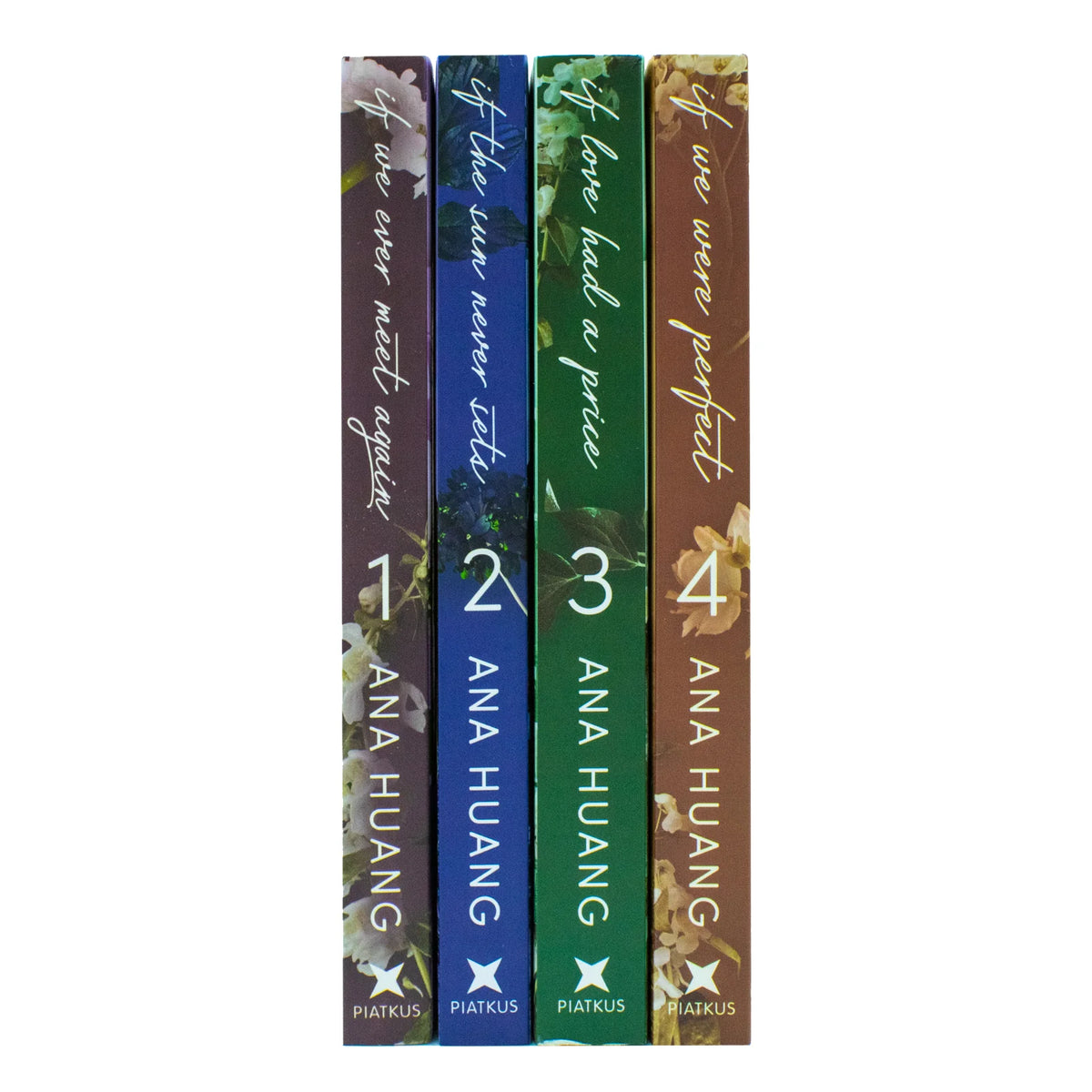 If Love Series – Complete 4 Book Collection: If We Ever Meet Again, If the Sun Never Sets & More - By Ana Huang - Paperback