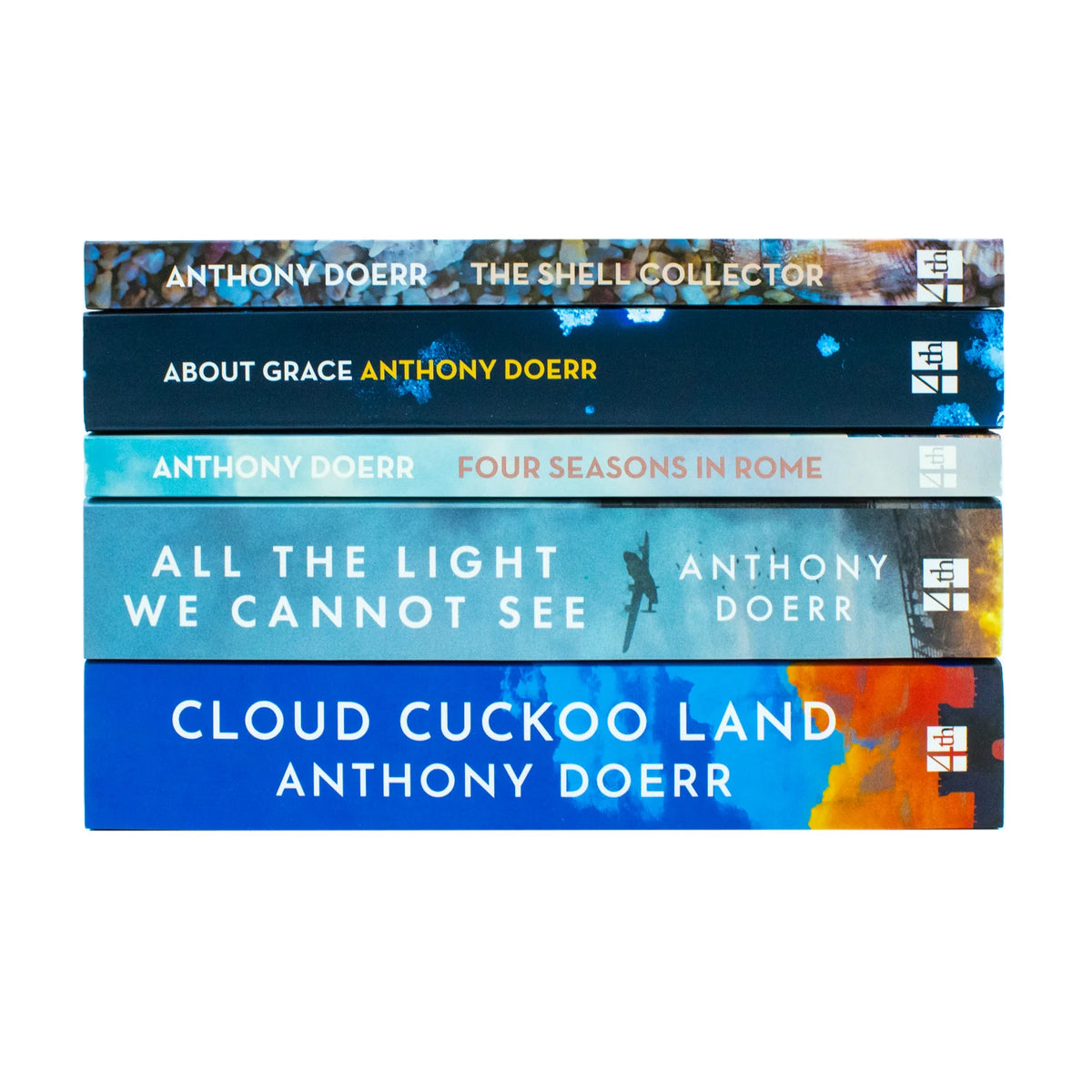 Anthony Doerr Collection – 5 Book Set: All the Light We Cannot See, Cloud Cuckoo Land & More - By Anthony Doerr - Paperback