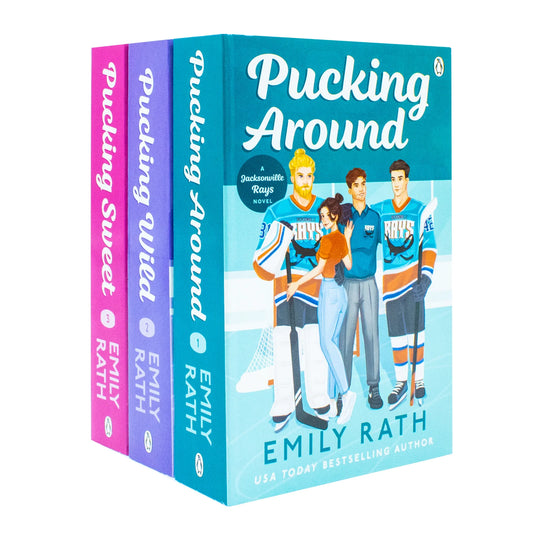 Jacksonville Rays Series – Books 1–3 Collection: Pucking Around, Pucking Wild & Pucking Sweet - By Emily Rath - Paperback