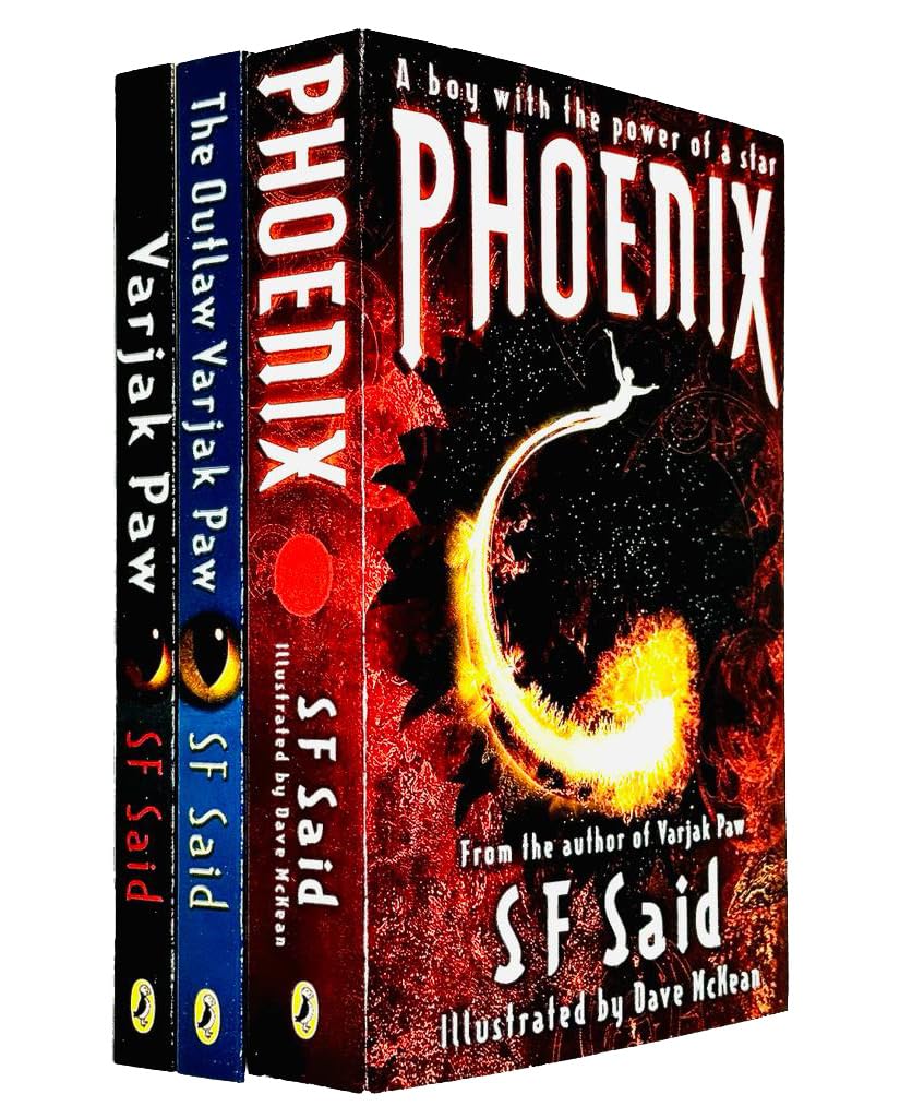 Varjak Paw – 3 Book Collection Set: Varjak Paw, Outlaw Varjak Paw & Phoenix - By S. F. Said