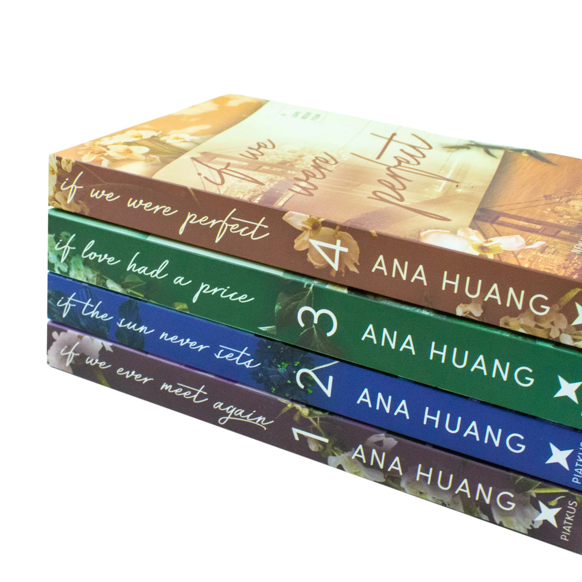 If Love Series – Complete 4 Book Collection: If We Ever Meet Again, If the Sun Never Sets & More - By Ana Huang - Paperback
