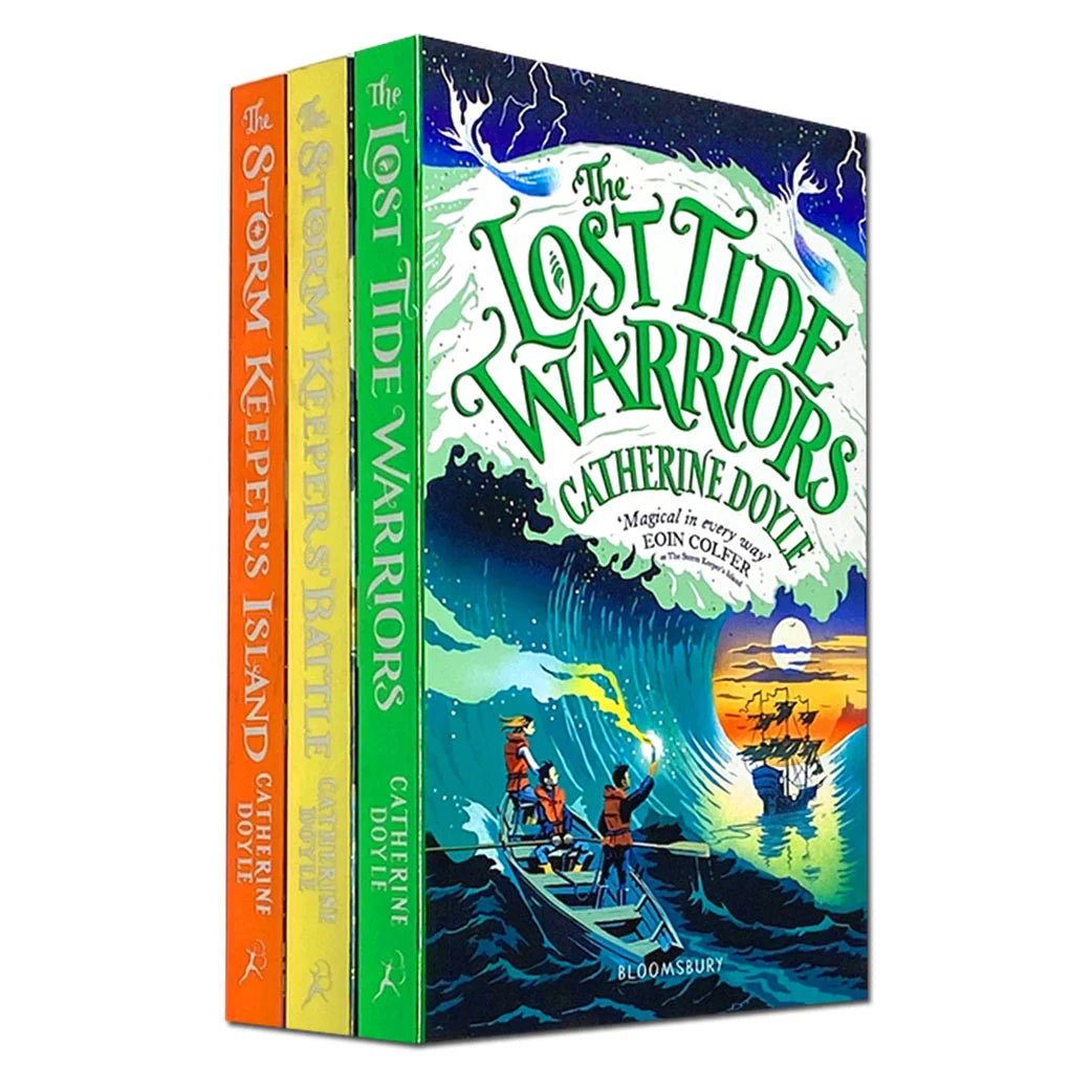 The Storm Keeper Trilogy – Complete 3 Book Collection: The Storm Keeper's Island, The Lost Tide Warriors & The Storm Keepers' Battle - By Catherine Doyle - Paperback