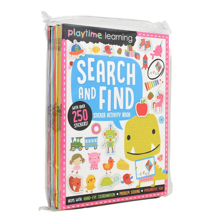 Playtime Learning Sticker Activity – 10 Book Collection Set - By Make Believe Ideas