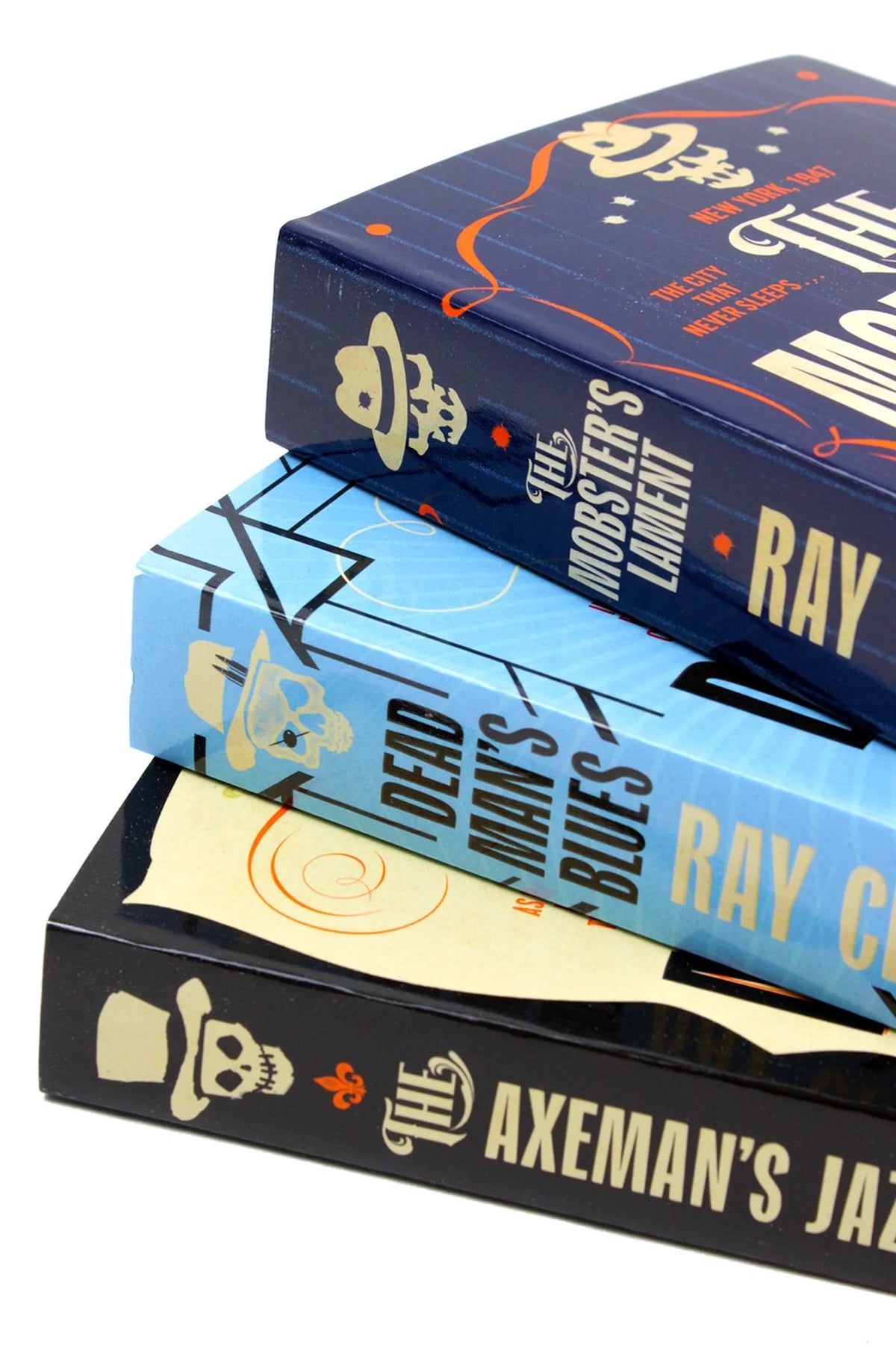 City Blues Quartet – 3 Book Set: The Axeman's Jazz, Dead Man's Blues & The Mobster's Lament - By Ray Celestin - Paperback
