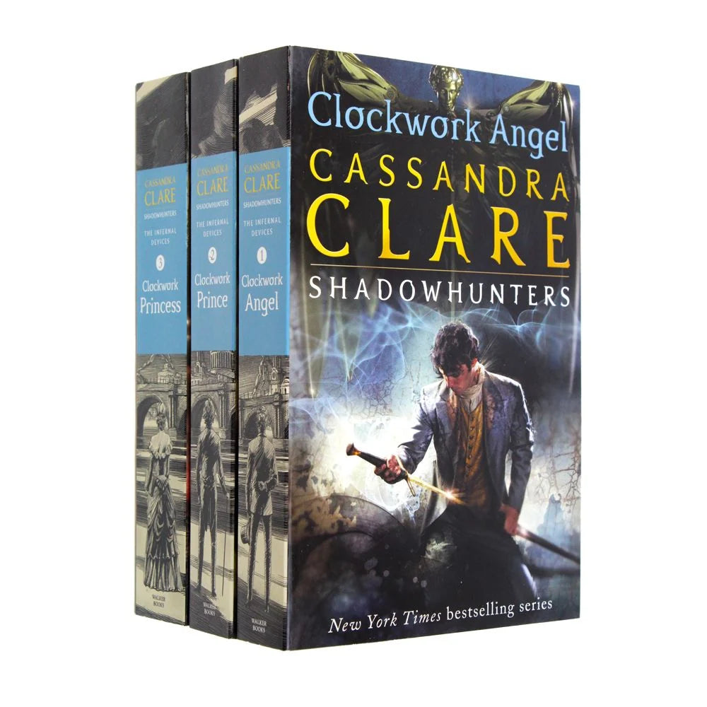The Infernal Devices Trilogy – 3 Book Collection Set: Clockwork Angel, Clockwork Prince & Clockwork Princess - By Cassandra Clare