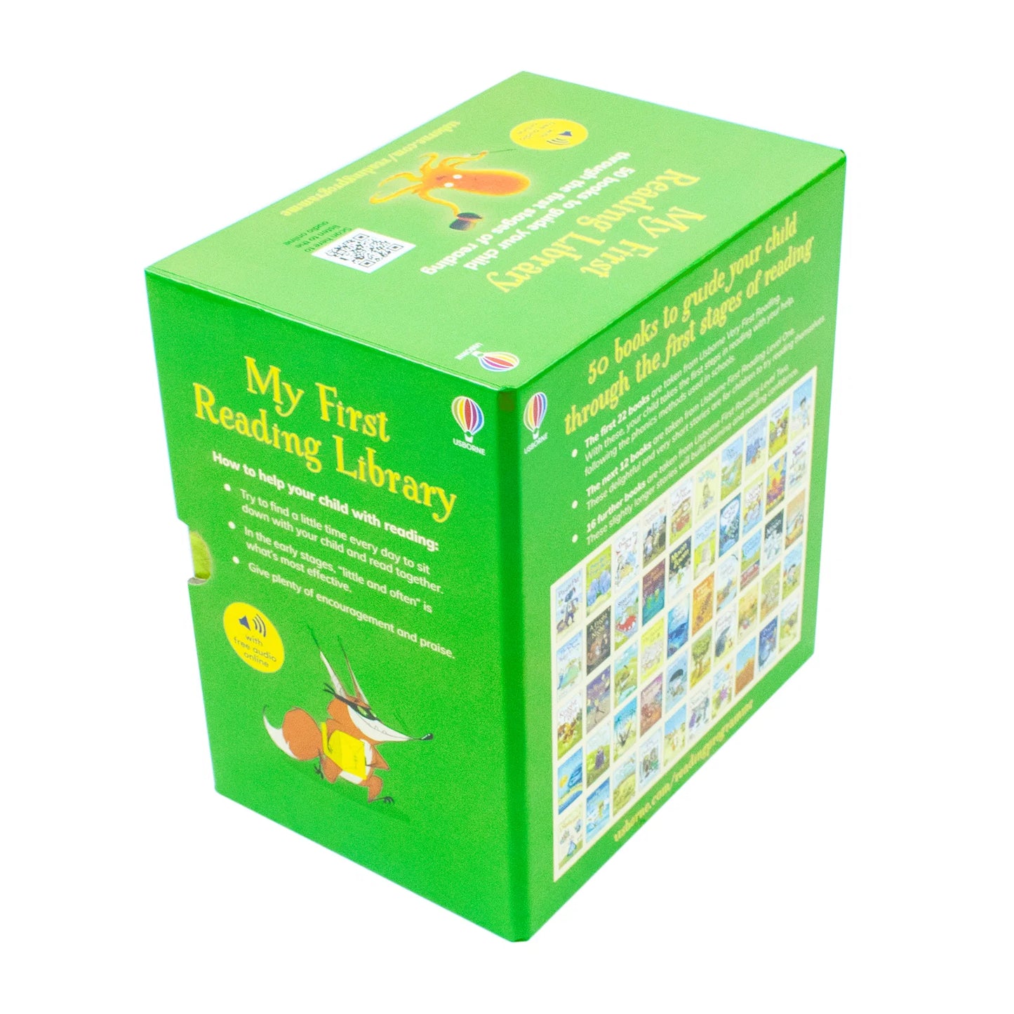 Usborne My First Reading Library – 50 Book Set: Read at Home Green Collection - By Various Authors - Paperback