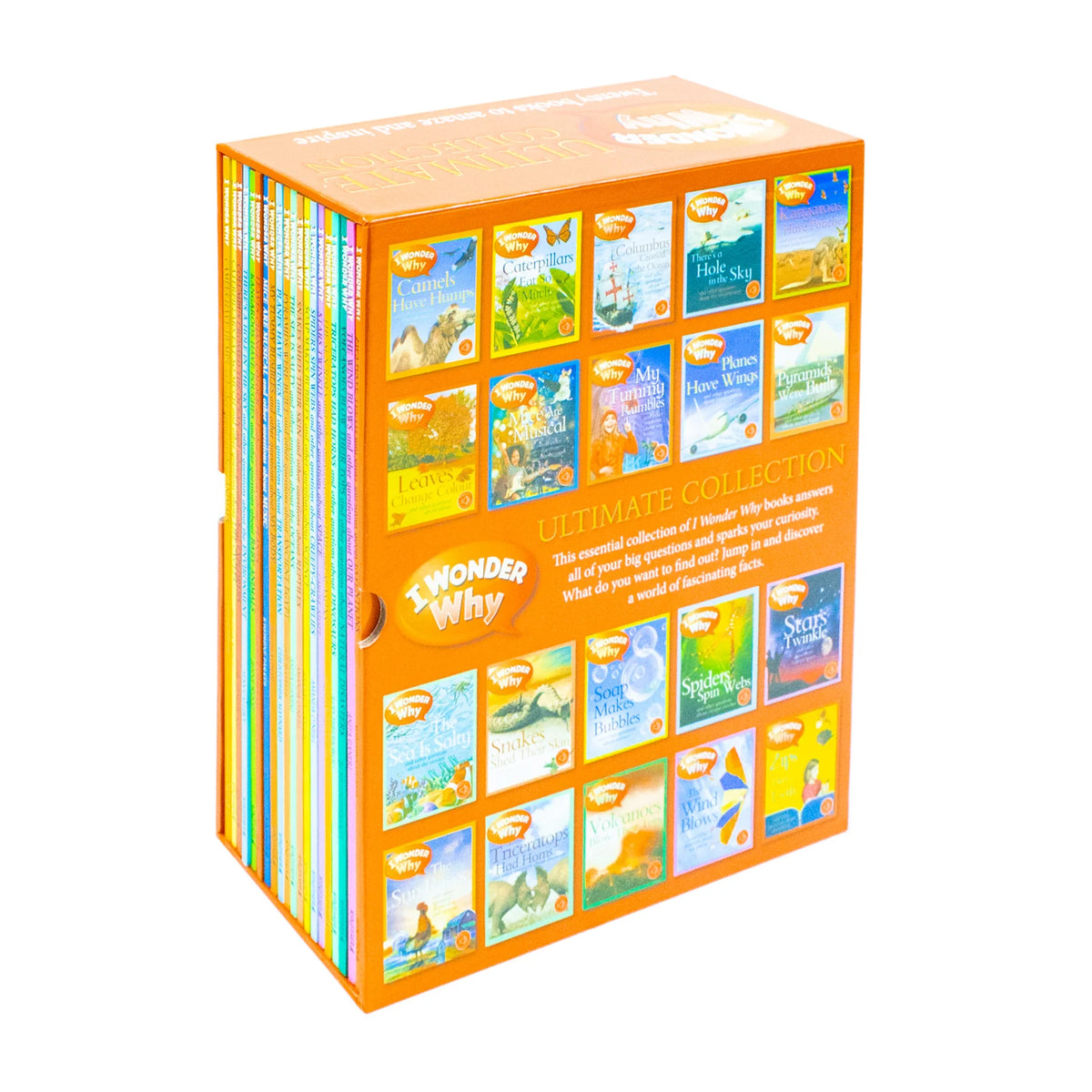 I Wonder Why Ultimate Collection – 20 Book Box Set: Dinosaurs, Space, Science, Animals & More - By Macmillan - Paperback