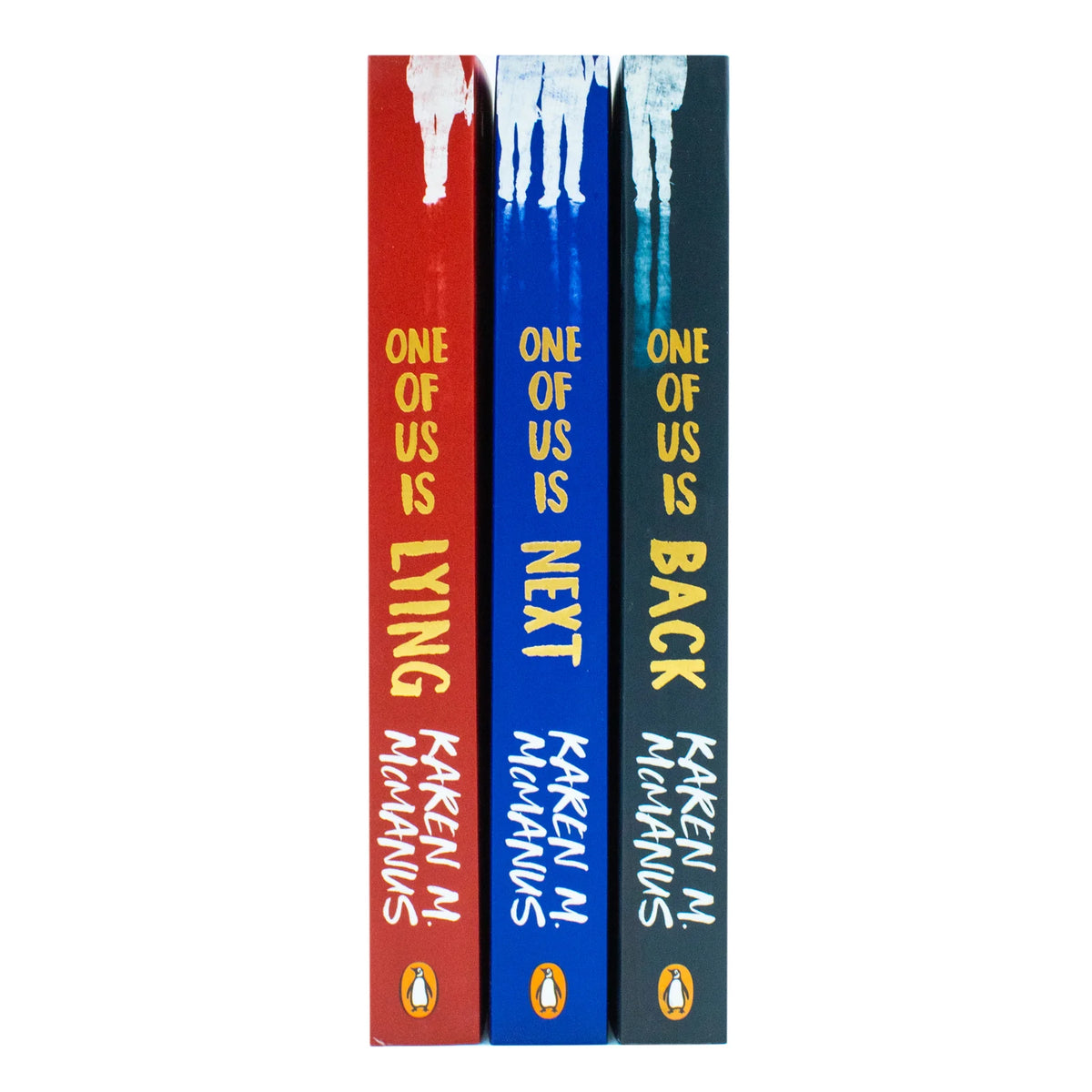 One of Us Is Lying Series – Complete 3 Book Set: One of Us Is Lying, One of Us Is Next & One of Us Is Back - By Karen M. McManus - Format to be Confirmed
