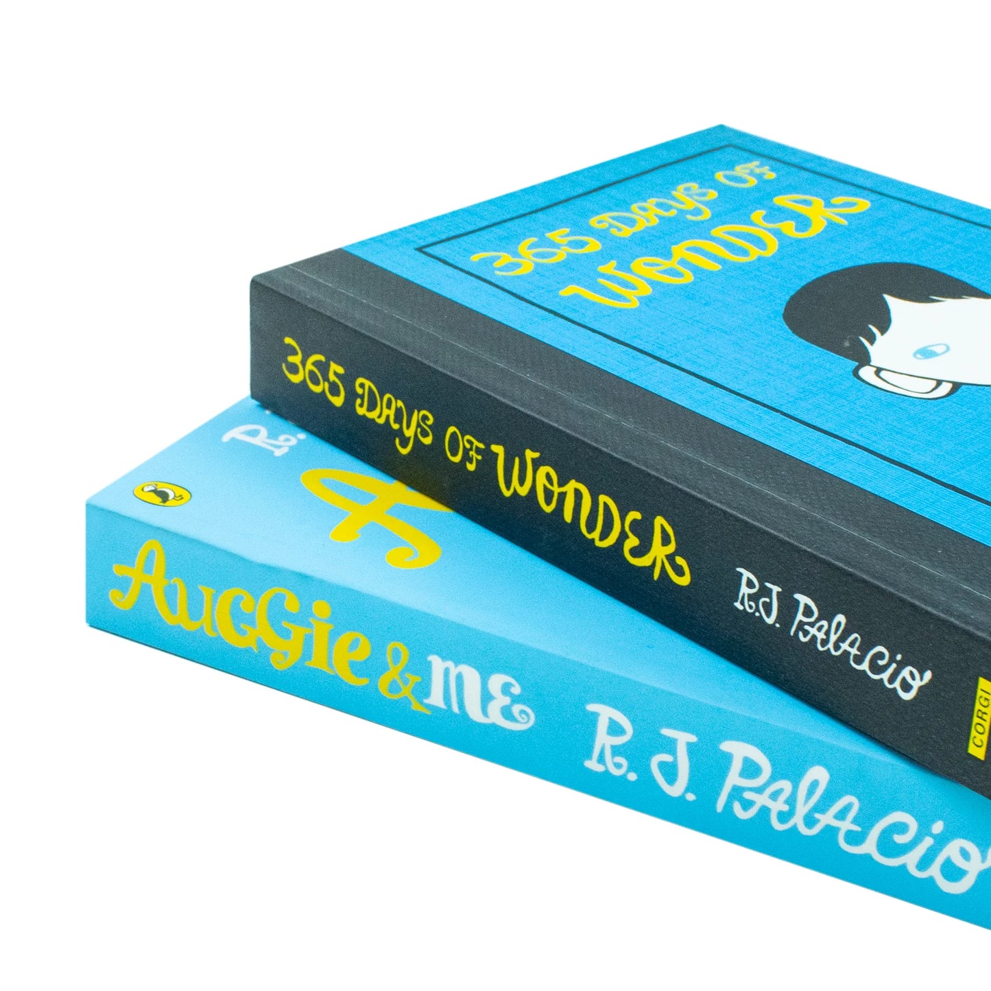 R.J. Palacio – 2 Book Collection Set: 365 Days of Wonder & Auggie & Me - Paperback