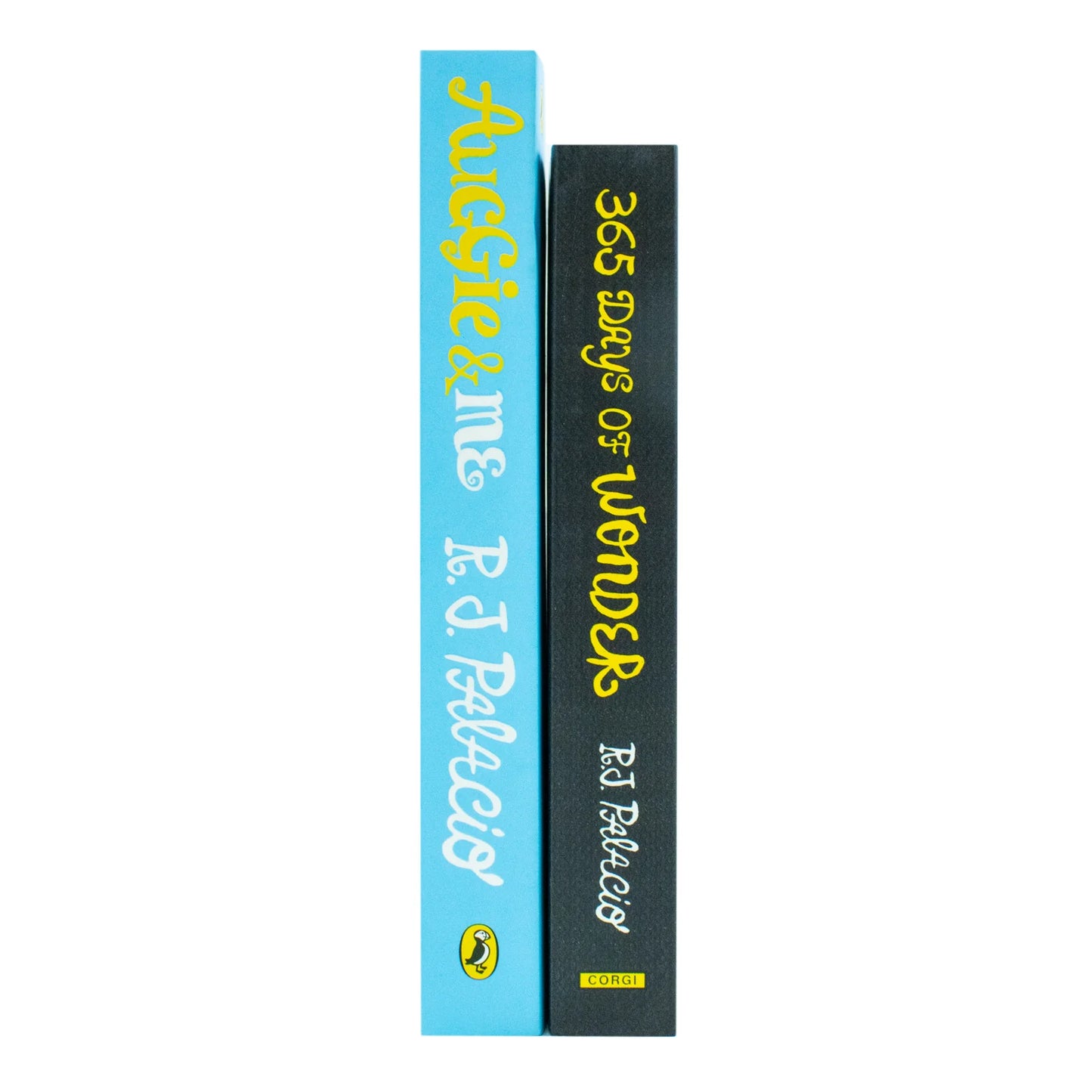 R.J. Palacio – 2 Book Collection Set: 365 Days of Wonder & Auggie & Me - Paperback