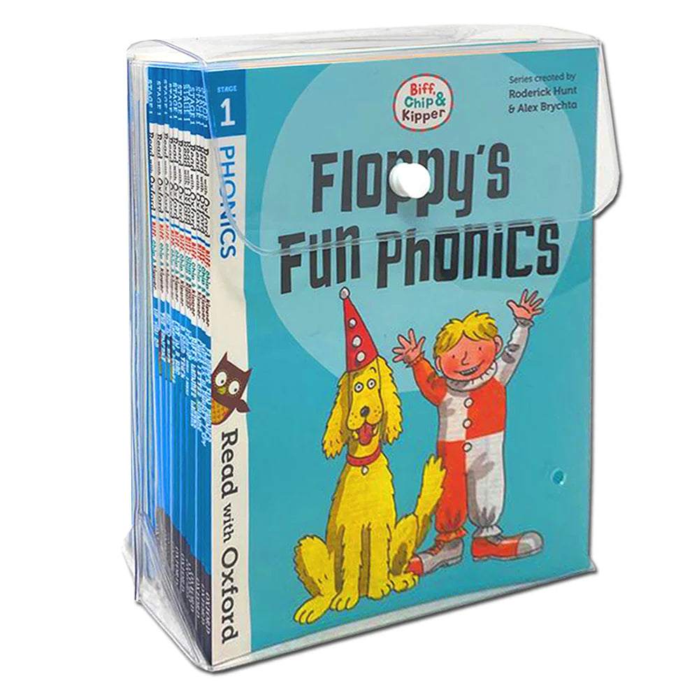 Read with Biff, Chip & Kipper Set - Phonics and First Stories - 24 Books Collection