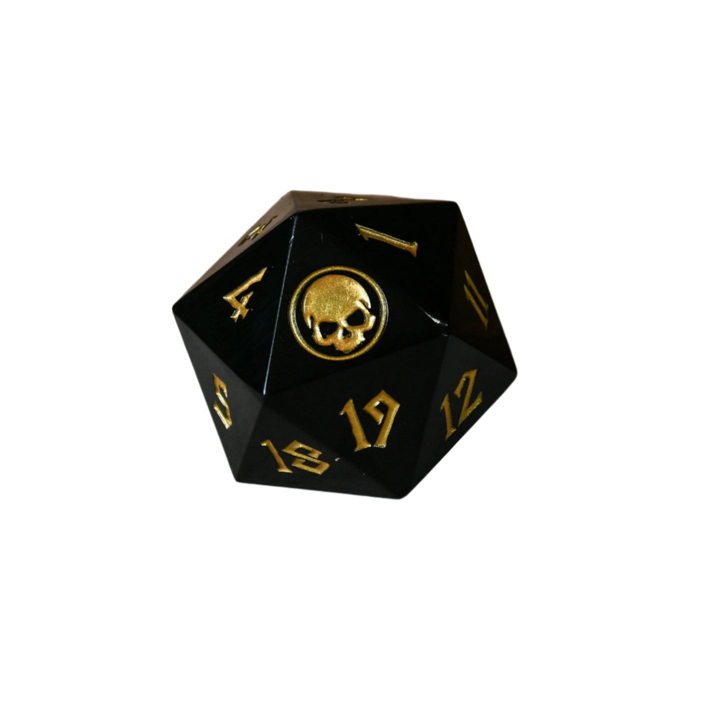 Swamp Mana Spindown Metal D20