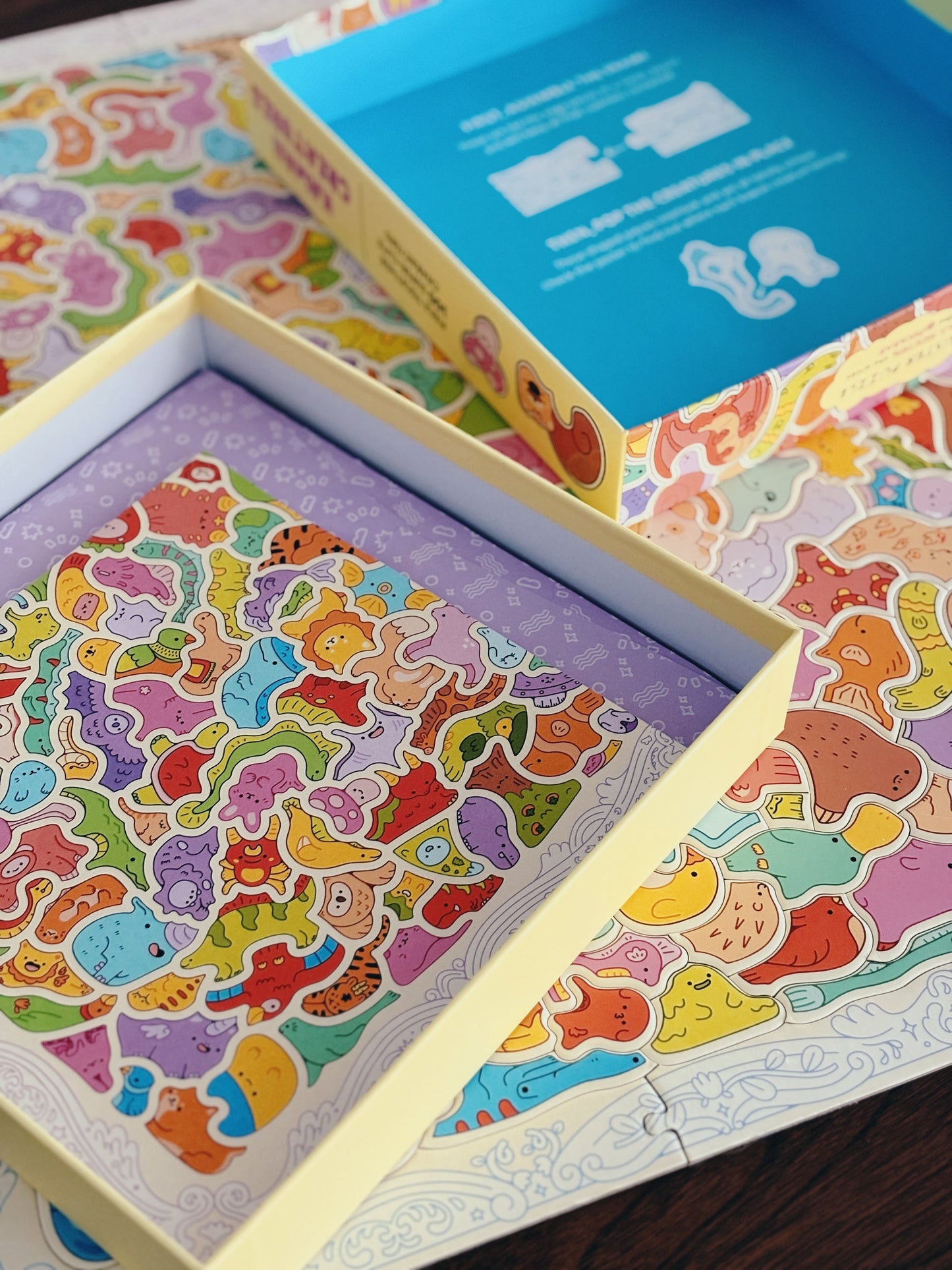 Kawaii Creatures Cute Cluster Puzzle (signed)