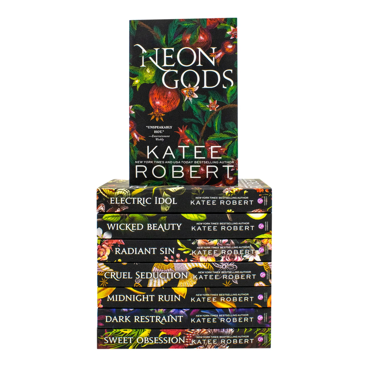Dark Olympus Series – 8 Book Collection: Neon Gods, Electric Idol, Wicked Beauty & More - By Katee Robert - Paperback