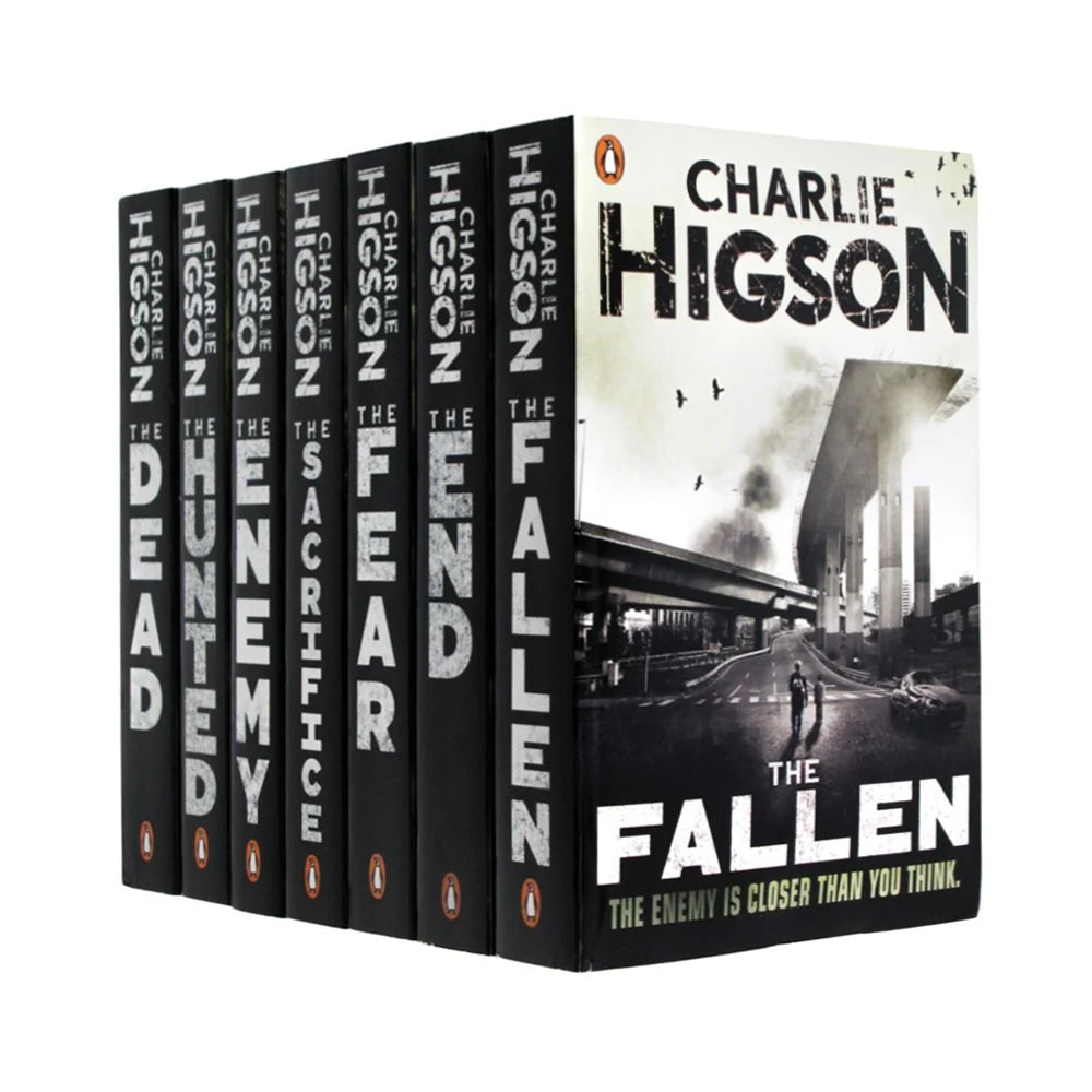 The Enemy Series – 7 Book Collection: Post-Apocalyptic Horror, Adventure & Survival - By Charlie Higson - Papaerback