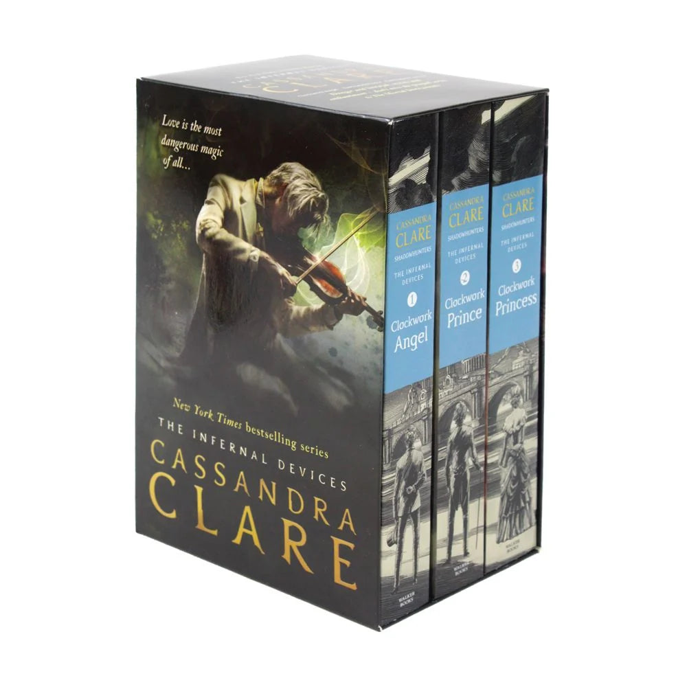 The Infernal Devices Trilogy – 3 Book Collection Set: Clockwork Angel, Clockwork Prince & Clockwork Princess - By Cassandra Clare