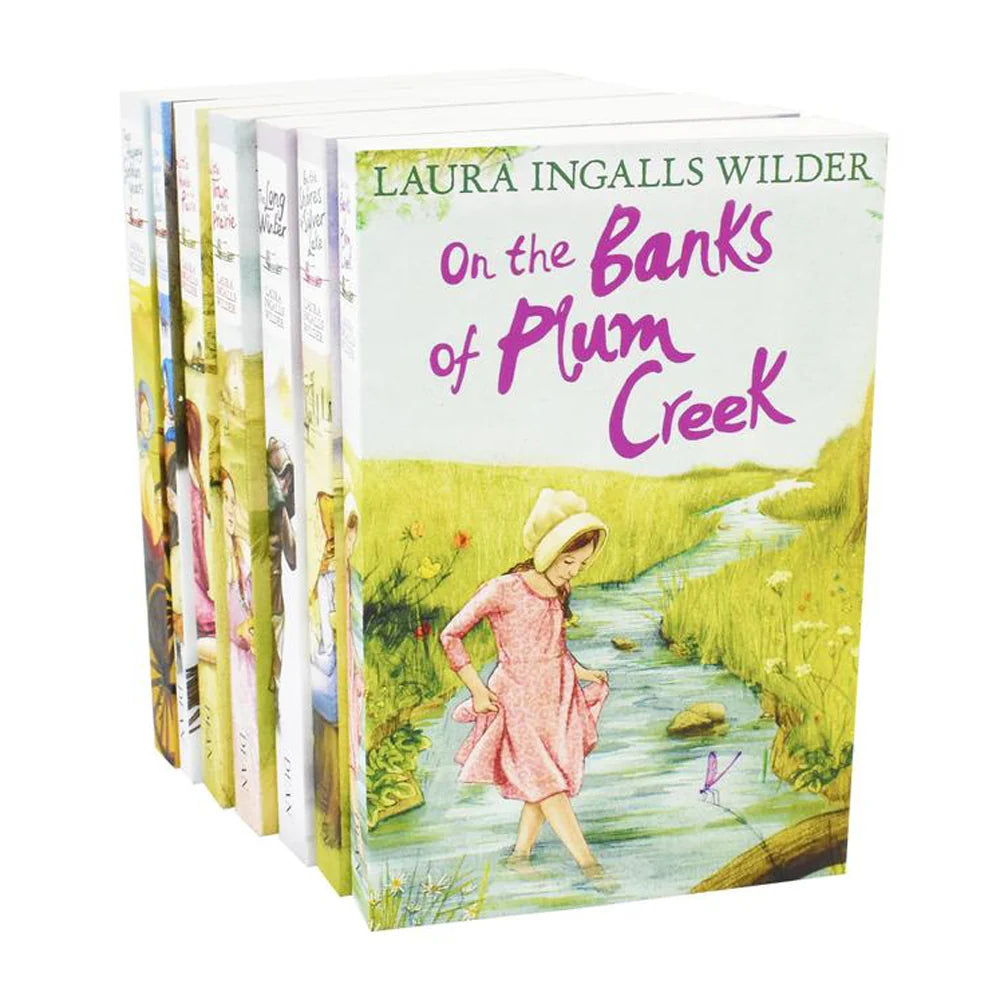 Little House on the Prairie Collection – 7 Book Set: Little House in the Big Woods, The Long Winter & More - By Laura Ingalls Wilder - Paperback