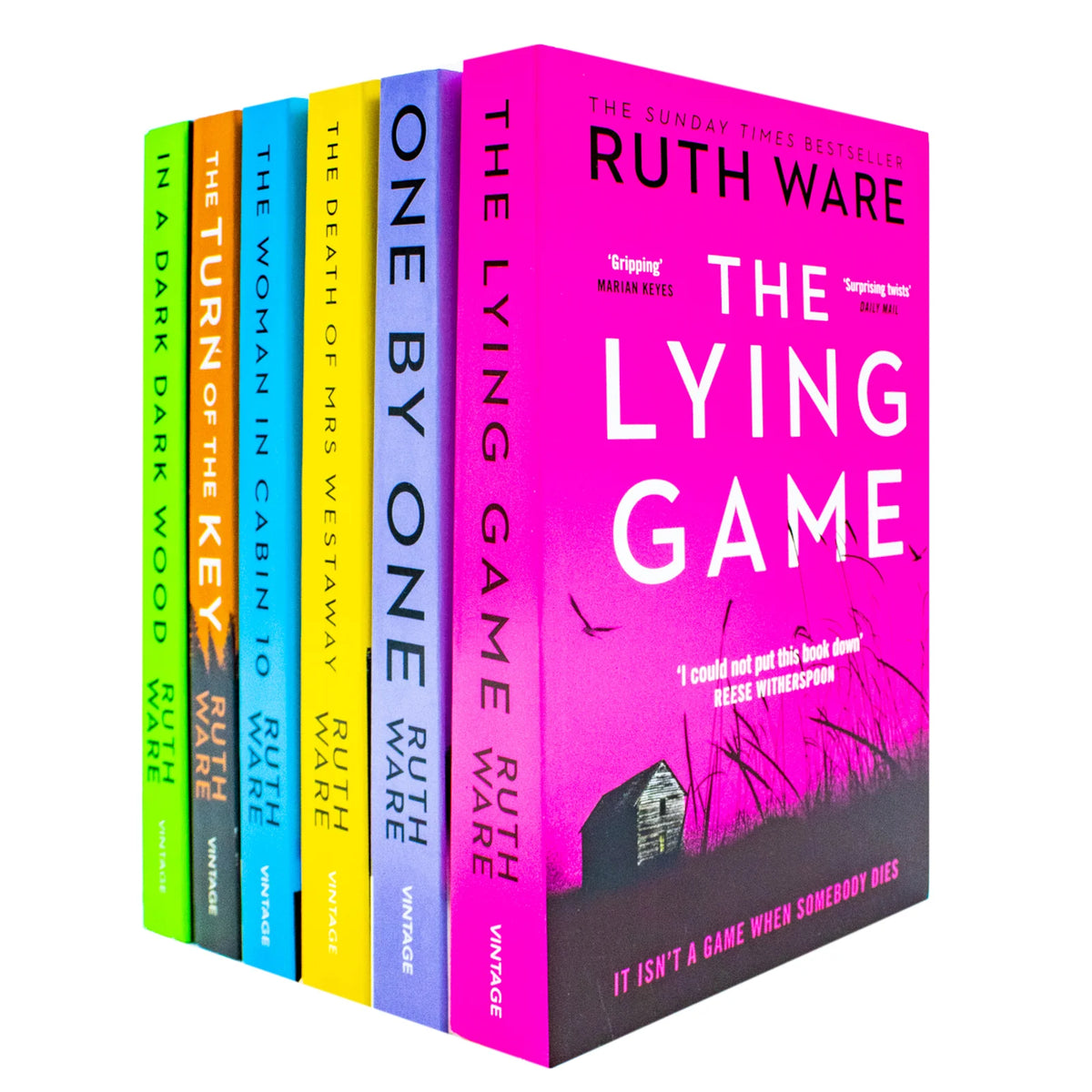 Ruth Ware Mystery Thriller – 6 Book Set: In a Dark, Dark Wood, The Woman in Cabin 10 & More - By Ruth Ware - Paperback