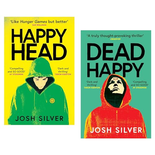HappyHead Series – Complete 2 Book Collection: HappyHead & Dead Happy - By Josh Silver - Paperback