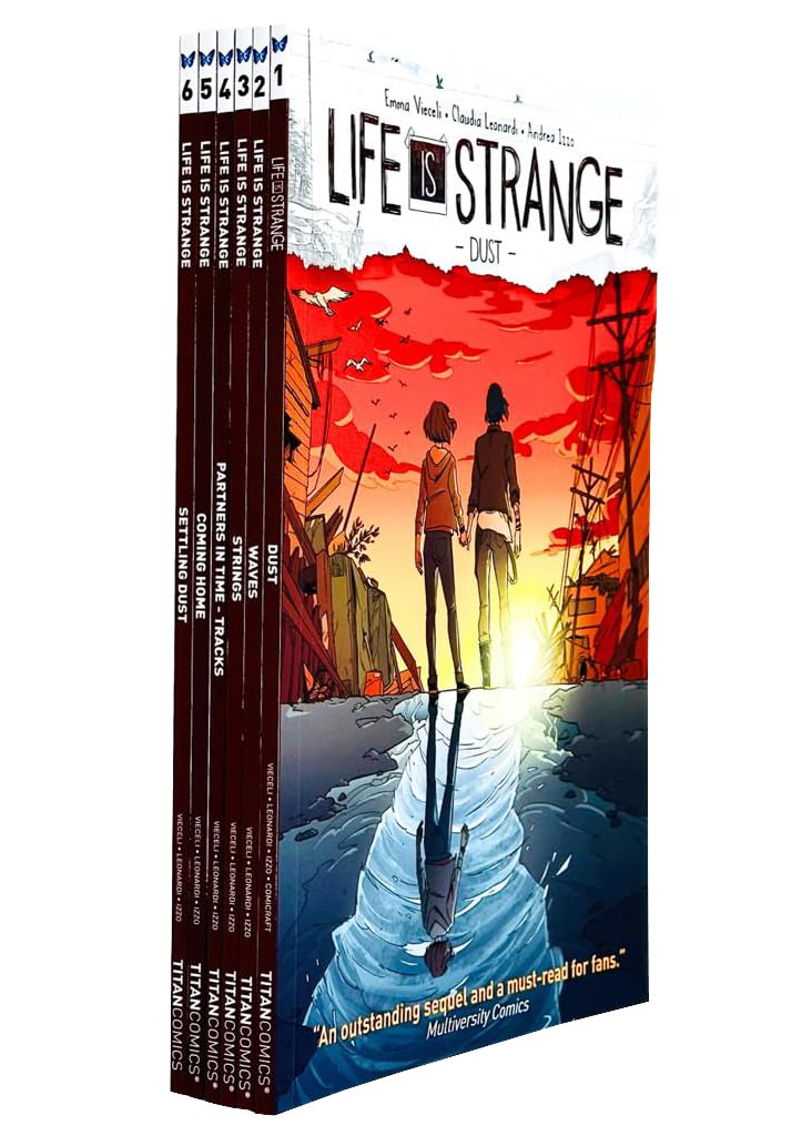 Life Is Strange – 6 Book Collection: Dust, Waves, Strings, Tracks, Coming Home & Settling Dust - By Emma Vieceli - Paperback