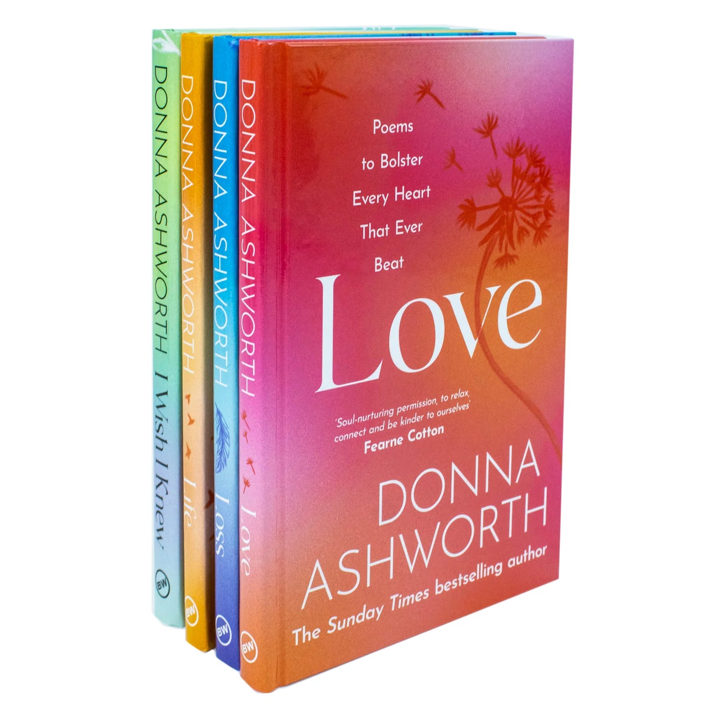 Donna Ashworth 4 Book Poetry Collection – I Wish I Knew, Love, Loss & Life - By Donna Ashworth - Hardback
