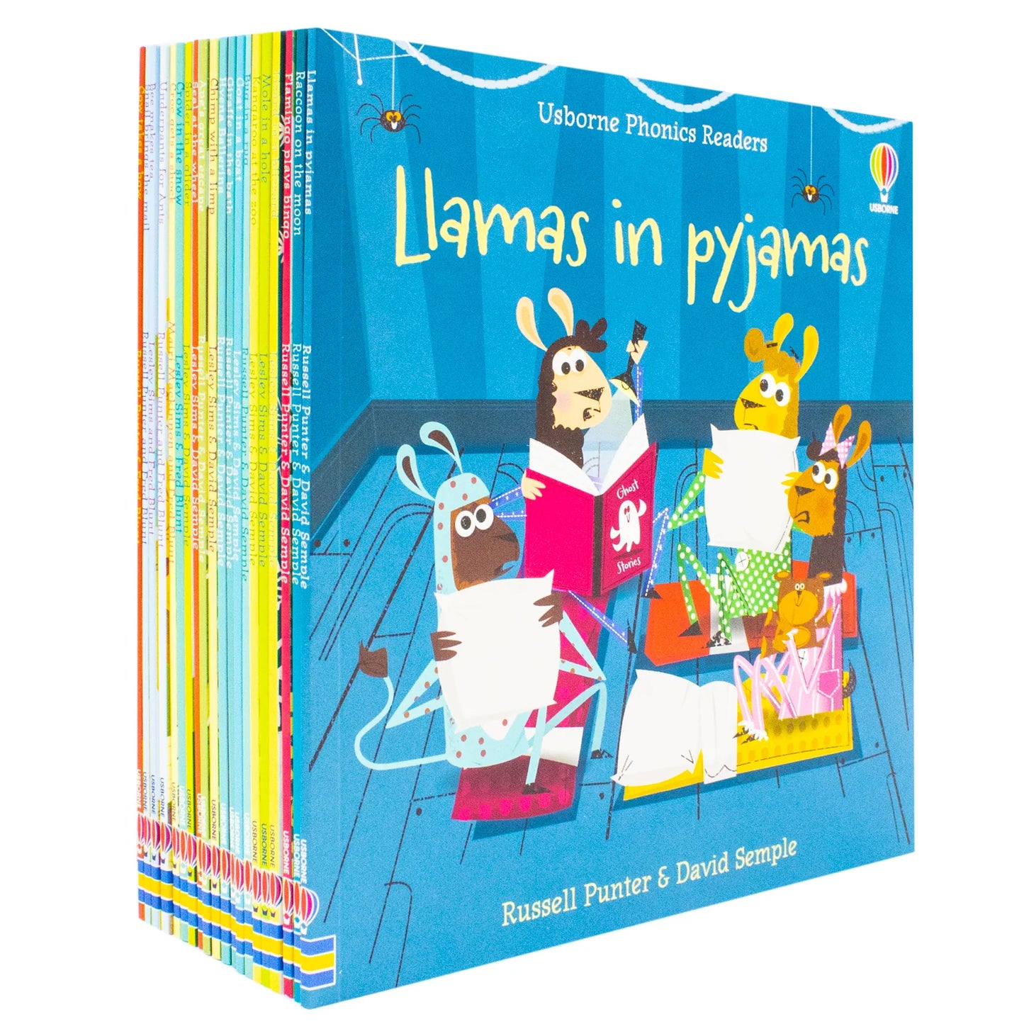 Usborne My First Phonics Reading Library – 20 Book Collection Set: Early Reading & Phonics Practice for Kids