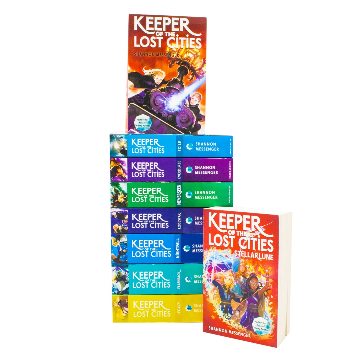 Keeper of the Lost Cities – 9 Book Collection Set: Fantasy Adventure, Magic & Young Reader Fiction - By Shannon Messenger