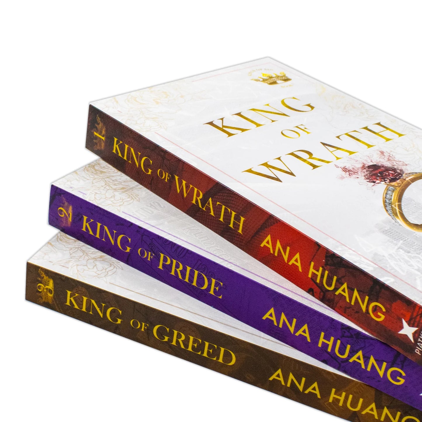 King of Sin – 3 Book Collection Set: King of Wrath, King of Pride & King of Greed - By Ana Huang - Romance